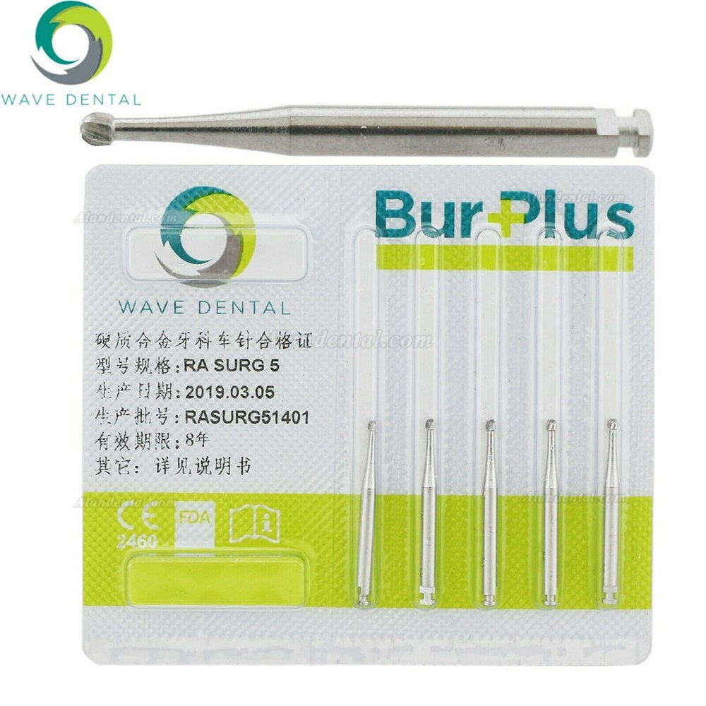 Dental RA SURG 5 Burs Surgical Length (26mm)